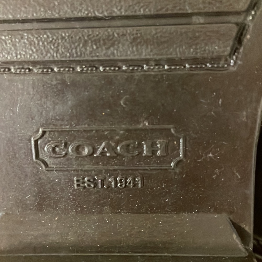 Coach tall rain boots - Picture 7 of 7